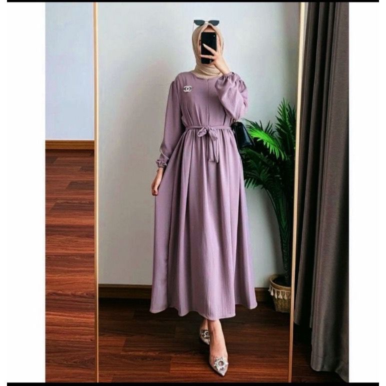 MIDI DRESS CRINGKEL / MIDI DRESS CRINKEL/ MIDI DRES / MIDI DRESS MUSLIM / MIDI DRESS CRINCLE / MIDI DRESS PUTIH /BAVINA MIDI DRESS/ MIDI DRESS JUMBO/ MIDI DRESS CRINKLE AIRFLOW JUMBO/ BAVINA MIDI DRESS