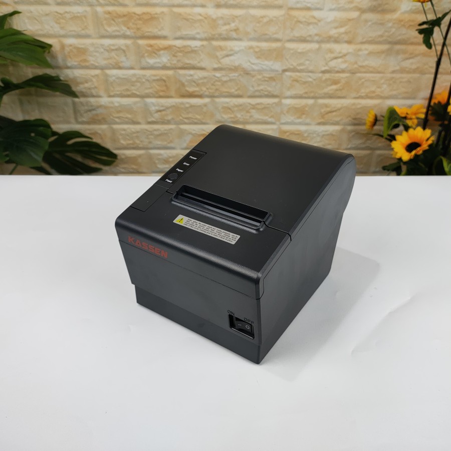 KASSEN BTP 3100 Printer Bluetooh Printer Thermal Usb Serial Ethernet Printer Kasir Thermal Struk 80mm Auto Cutter BTP3100 Support RJ11 RPP02N Kassen BT-P3100