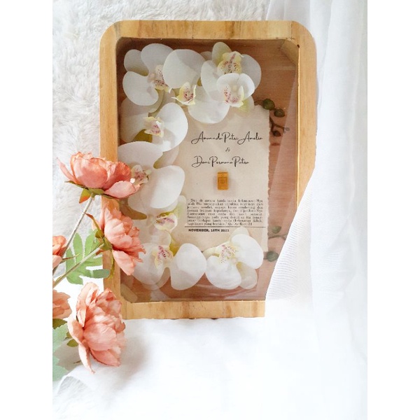 Mahar Anggrek | Mahar Rustic | Mahar Pernikahan | Custom Mahar