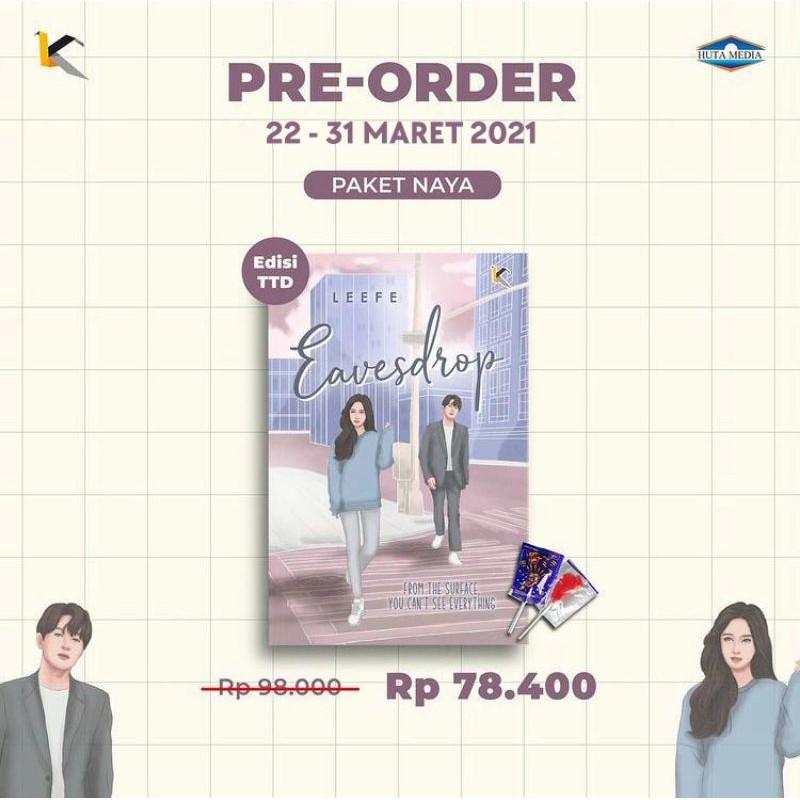 Novel EAVESDROP - Leefe