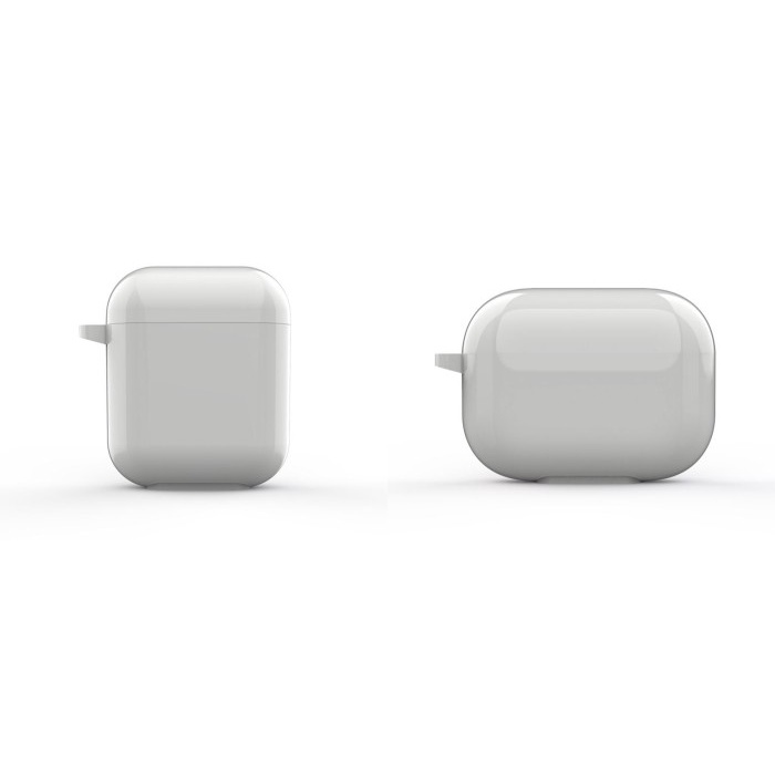 Pastel Jelly Case Airpods Pro Airpods 1 Case Airpods 2 - White, Airpods 1/2