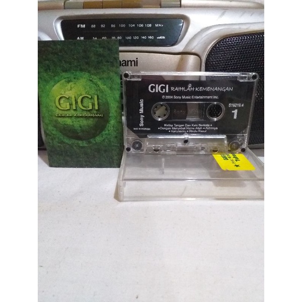 Kaset Tape Gigi Raihlah Kemenangan Original (Second)