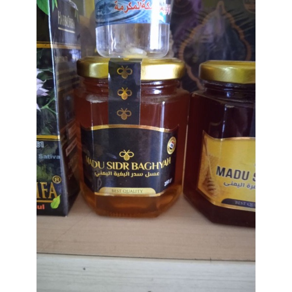 

madu sidr baghyah ukuran 250 gram