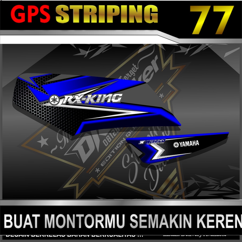 JJ 480  Striping RX King /  Variasi List RX King Racing Variasi Motor
