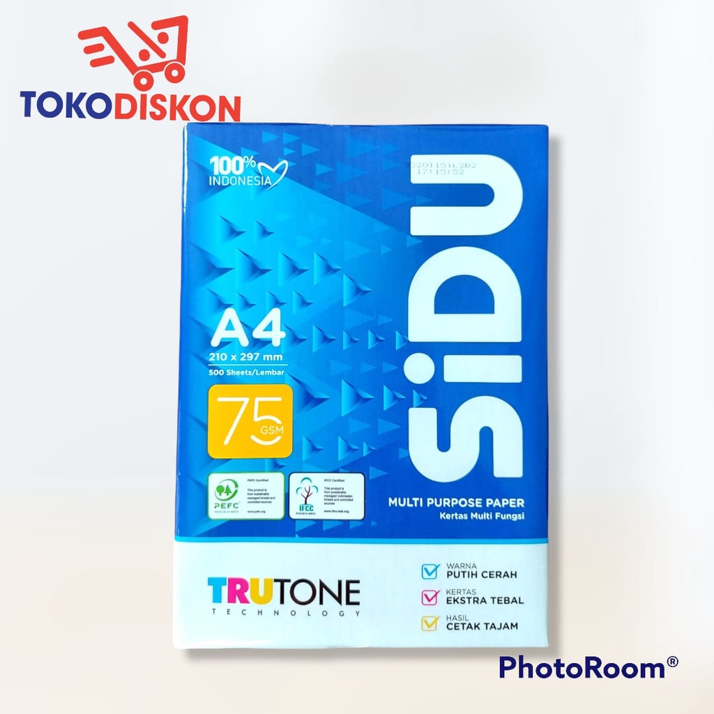 

Kertas HVS Sidu A4 75gram