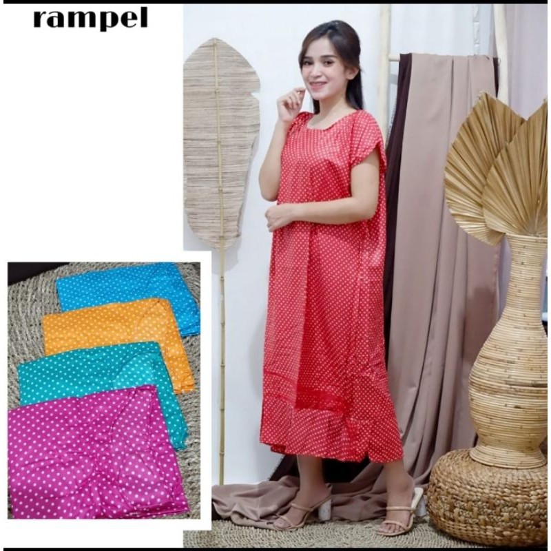 daster bahan rayon santung