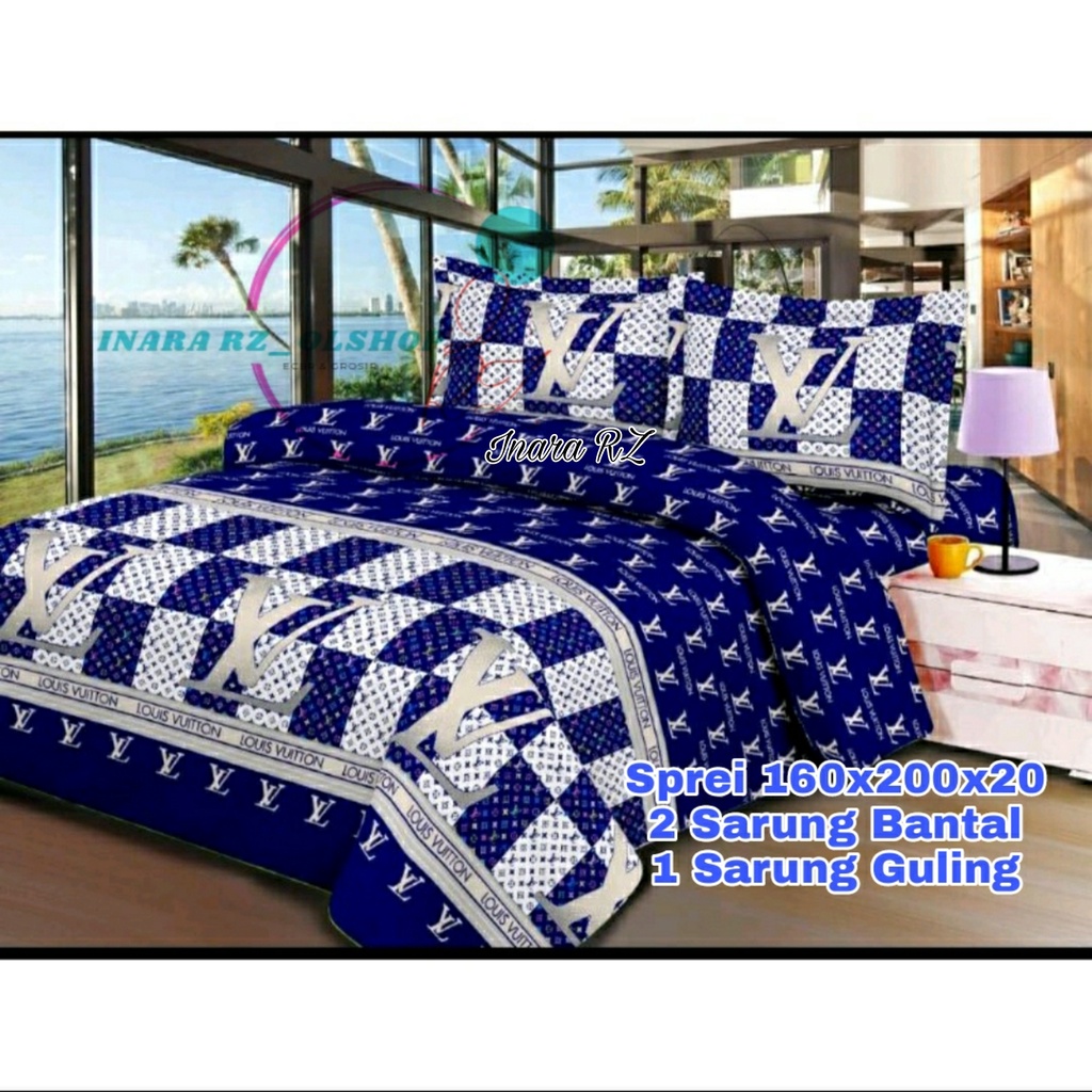 Sprei Seprai Seprei Murah Homemade 160x200 FREE 2 SARUNG BANTAL &amp; 1 SARUNG GULING