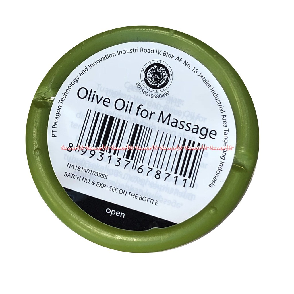 Wardah Olive Oil For Massage 150ml Melembabkan Dan Menghaluskan Tubuh