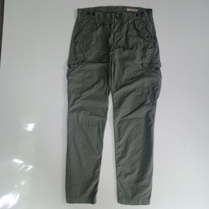 celana cargo panjang global work second original