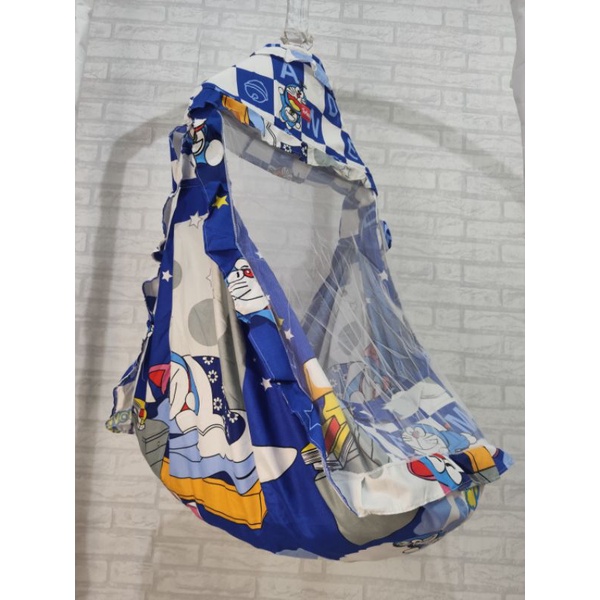 Ayunan Bayi Karakter 3in1 Kelambu Motif Murah-DORAEMON SLEEP