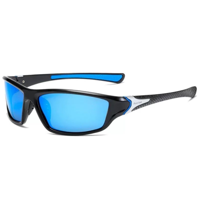 Kacamata Sepeda Gowes Polarized Bicycle Glasses Outdoor Sports Kacamata Lensa Biru D120