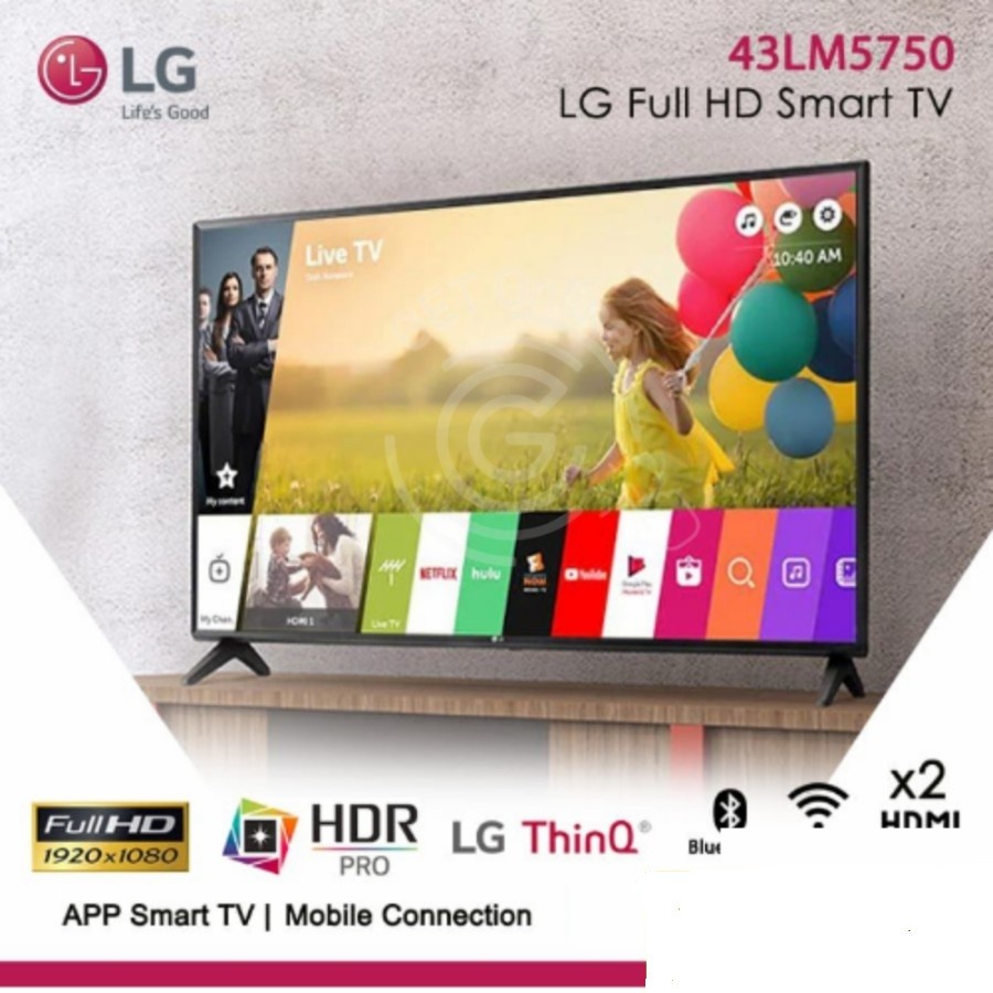 LG 43 Inch Smart TV 4K UHD 43LM5750 / 43LM5750PTC