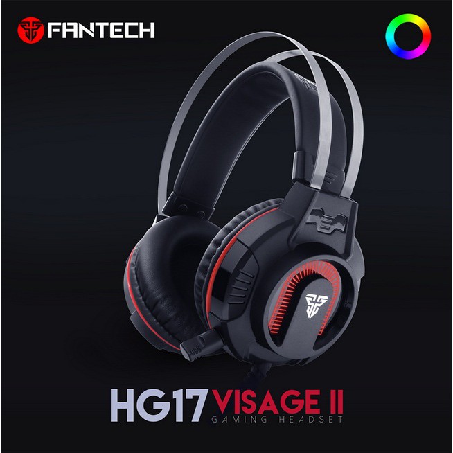 earphone headset head set game gaming fantech Fan tech HG17 HG-17 HG 17 Visage ll 2 Murah