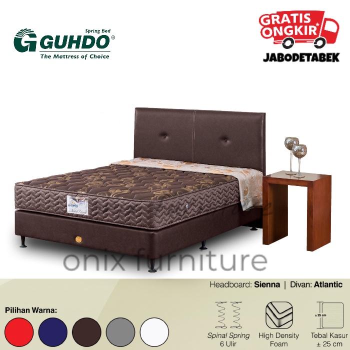 1 Set Springbed Gudho New Prima Atlantic 120x200cm