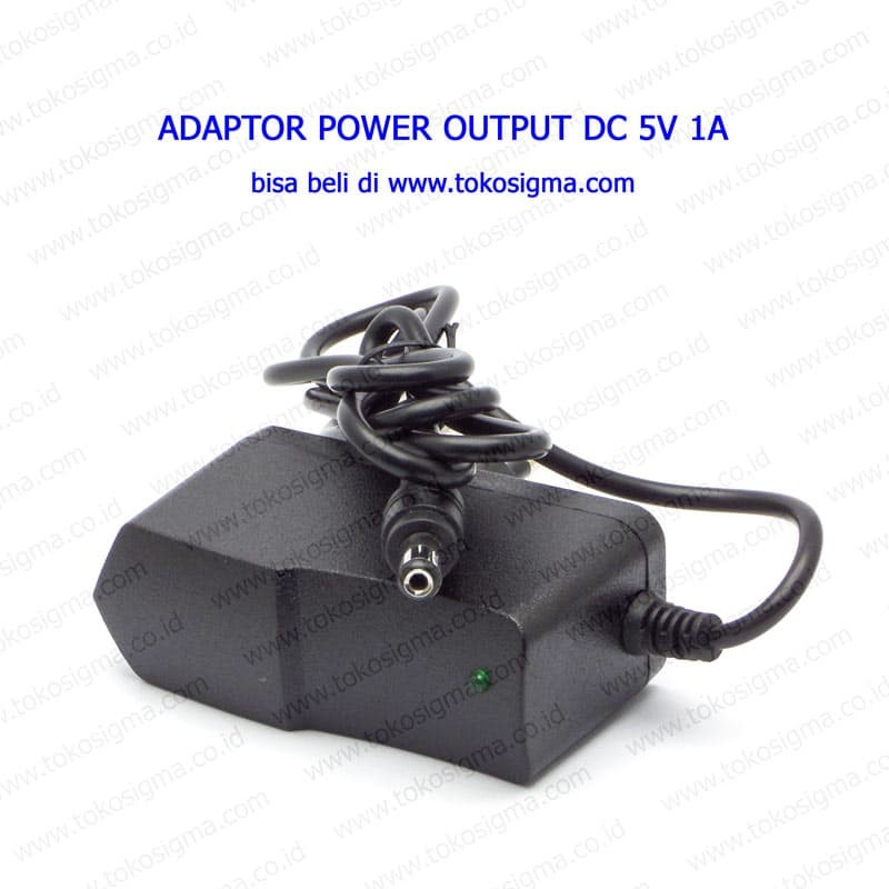 ADAPTOR POWER AC TO DC 5V 1A jek 5.5x2.5mm