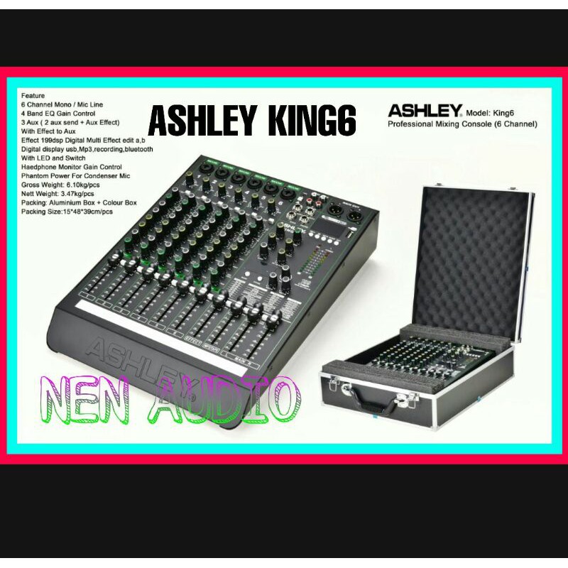 Mixer Ashley King6 Original Ashley Hardcase