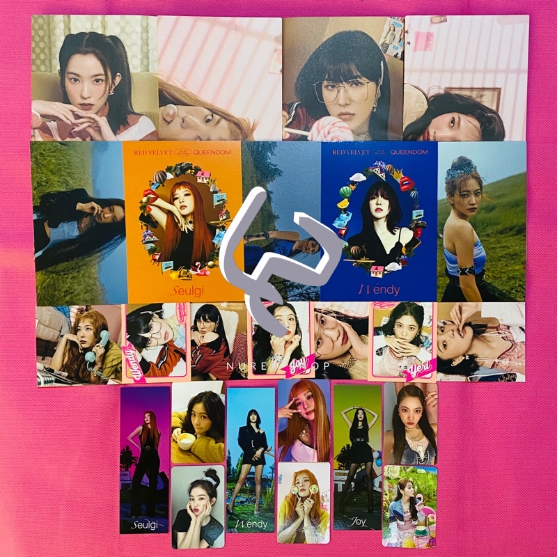 RED VELVET - Queendom (Photocard Postcard Bookmark Poster Special Card: Irene Seulgi Wendy Joy Yeri)
