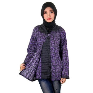 Blouse Wanita I Blus Batik I Blus Kerja Wanita Batik Alisa