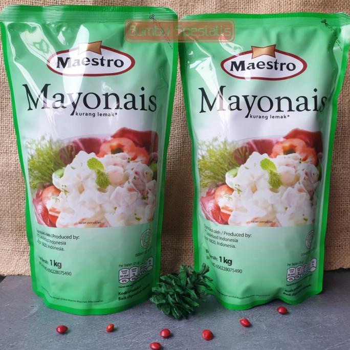 

Promo Awal tahun Maestro Mayonaise Pouch 1kg / 1000 kg - Tanpa Lemak Promo Awal tahun