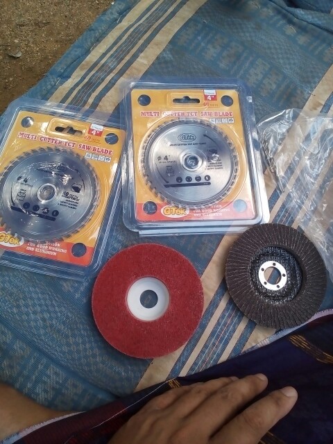 Gtek Mata Gerinda Poles Stainless Non Woven 4 No 120 Merah