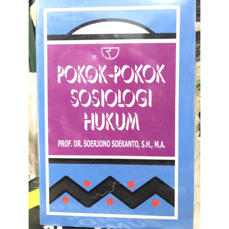 sosiologi hukum soerjono soekanto