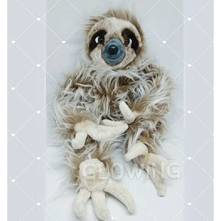 Boneka Kukang Coklat Putih