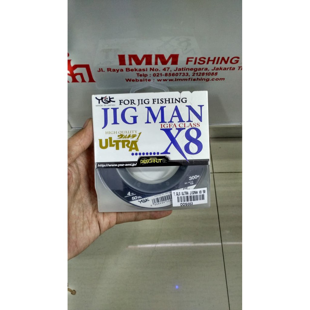 Unik  Tali YGK GALIS ULTRA JIGMAN X8 50LB PE 4  Murah