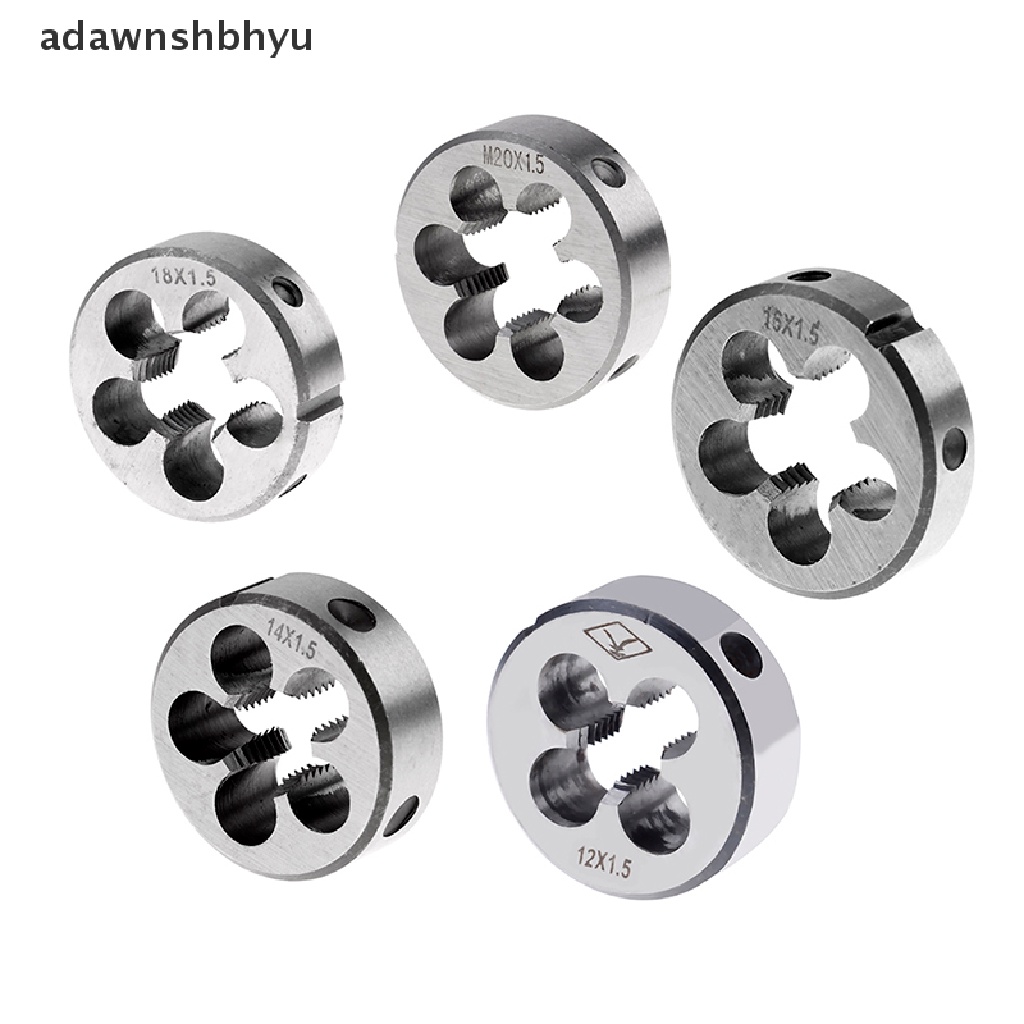 Adawnshbhyu M12 M14 M16 M18 M20 metric HSS thread die hand tap pitch 1.5mm Kualitas Tinggi