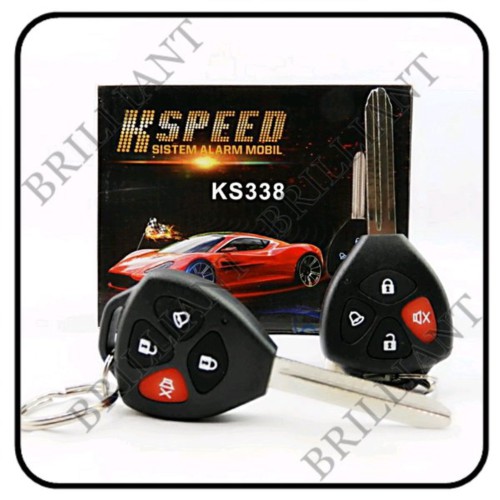 Promo Alarm Mobil K-SPEED Remote Kunci Diskon