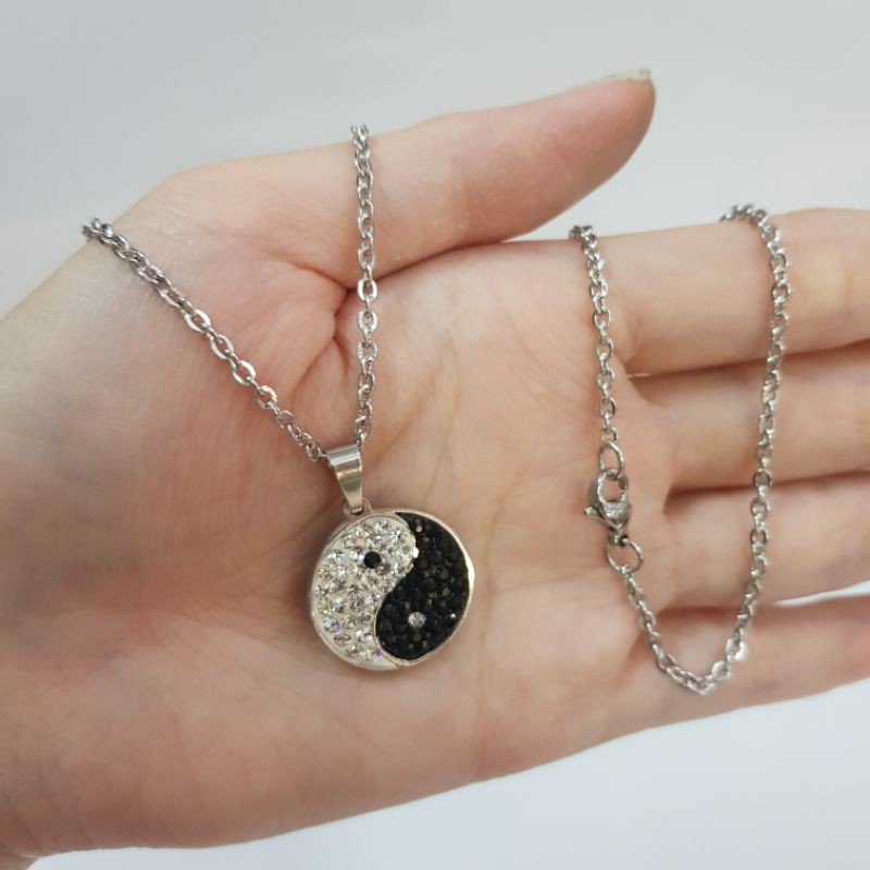 Kalung titanium yin yang