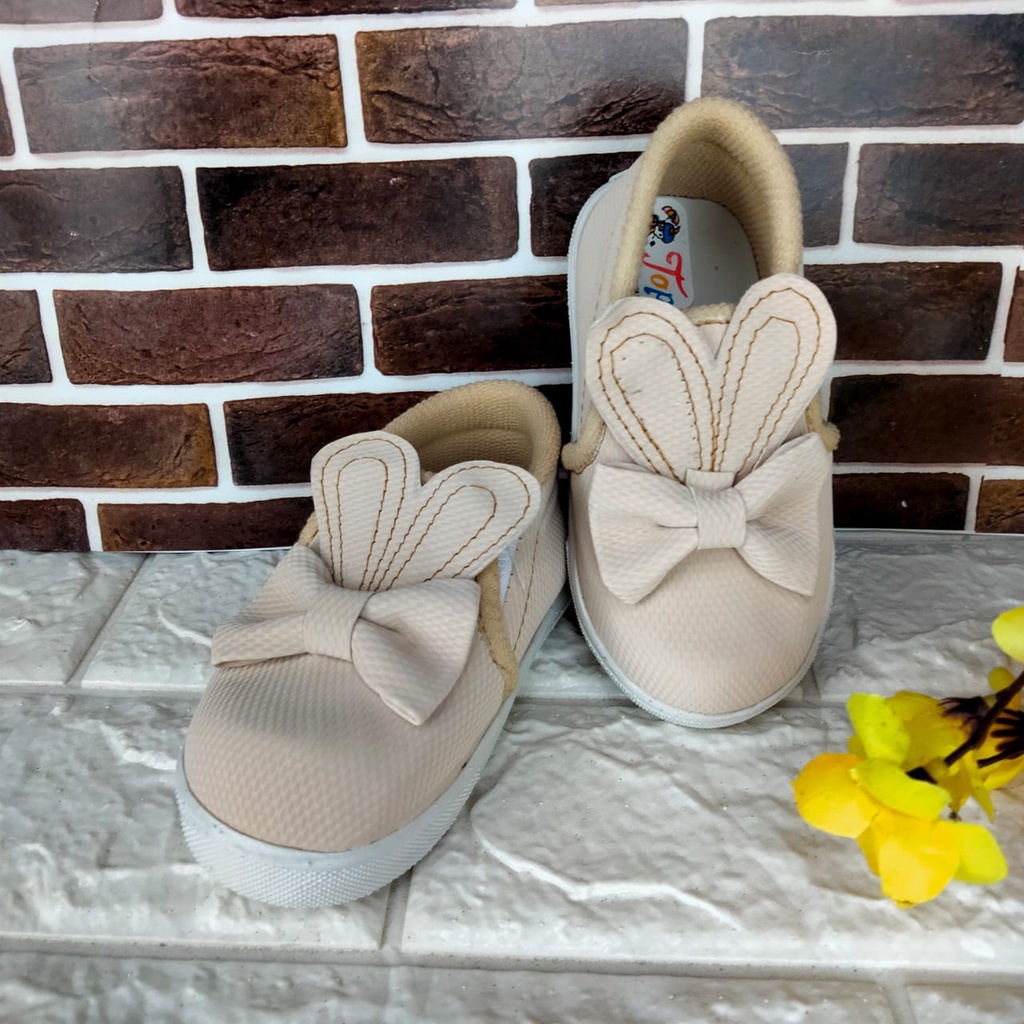 mandirishoesstore-SEPATU KELINCI KUPING ANAK 1 2 3 TAHUN HAY03