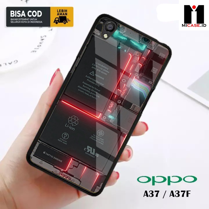 Case OPPO A37 / A37F - Casing OPPO A37 / A37F Fashion Case Terbaru 2022 MI.CASE [ MESIN ] Soft Case 