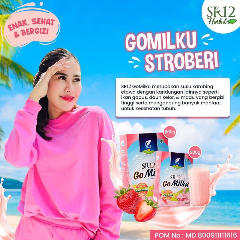 Go Milku SR12 - Susu Kambing SR12 - Isi 200g