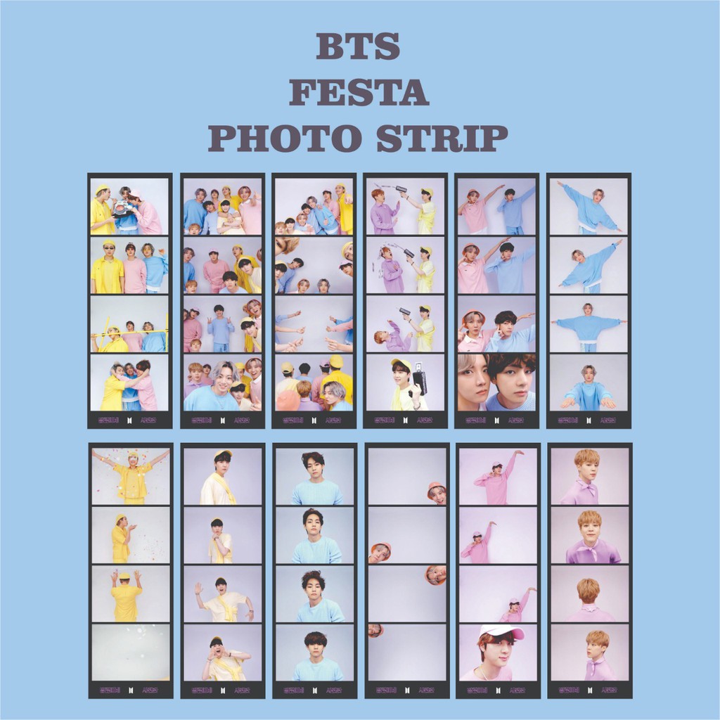 PHOTO STRIP BTS FESTA EDITION