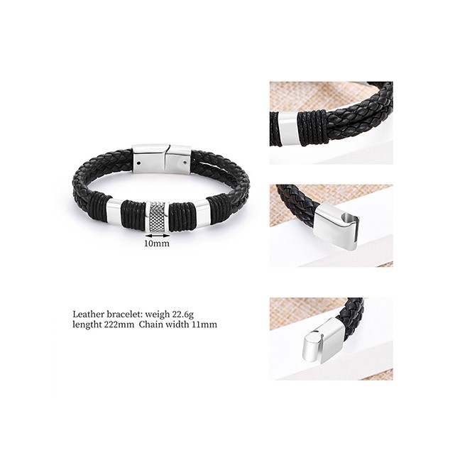 LRC Gelang Tangan Fashion Grids Pattern