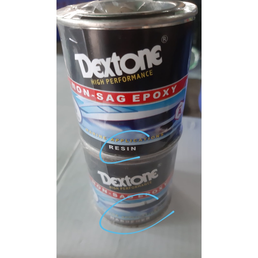 LEM EPOXY DEXTONE NON SAG 2 KOMPONEN DEMPUL KAPAL KERING DALAM AIR/LEM RESIN DAN HARDENER/LEM BESI TOREN/PEREKAT KERING DALAM&quot;