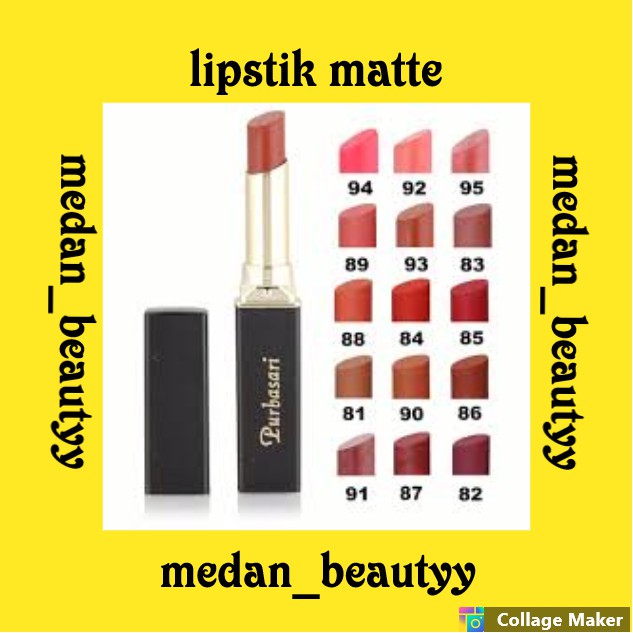 PURBASARI COLOUR MIX LIPSTIK MATTE - PURBASARI LIPSTIK MATTE