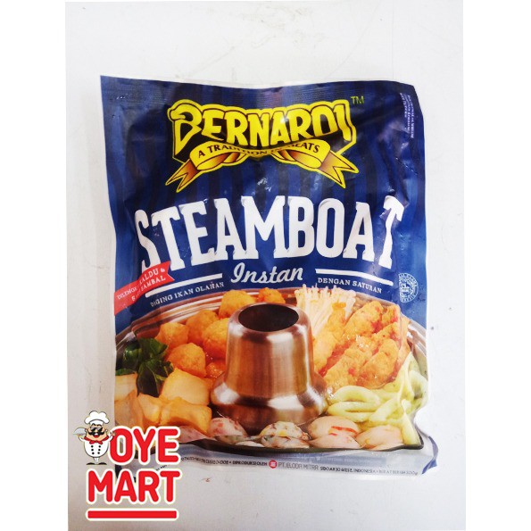 BERNARDI STEAMBOAT 300GR SOUP SEAFOOD ALA JEPANG / SHABU SHABU INSTAN ALA JEPANG