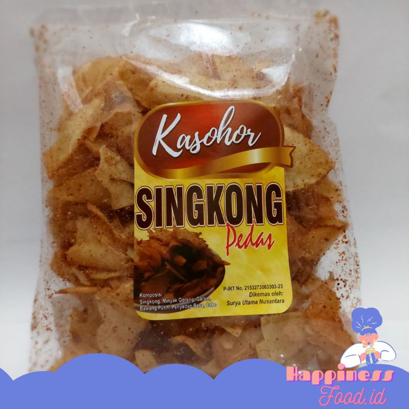 

Keripik singkong pedas++