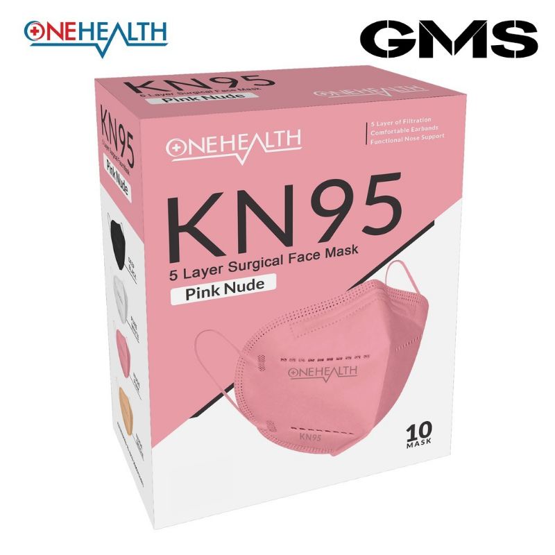 Masker Medis KN95 Onehealth 5 Ply Per Box isi 10 Pcs