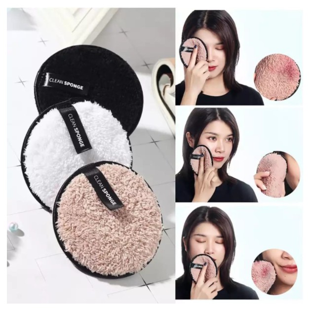 Makeup/Makeup Removal Clean Sponge Puff Double-Sided Face/Cleansing Puff Makeup Remover Cotton