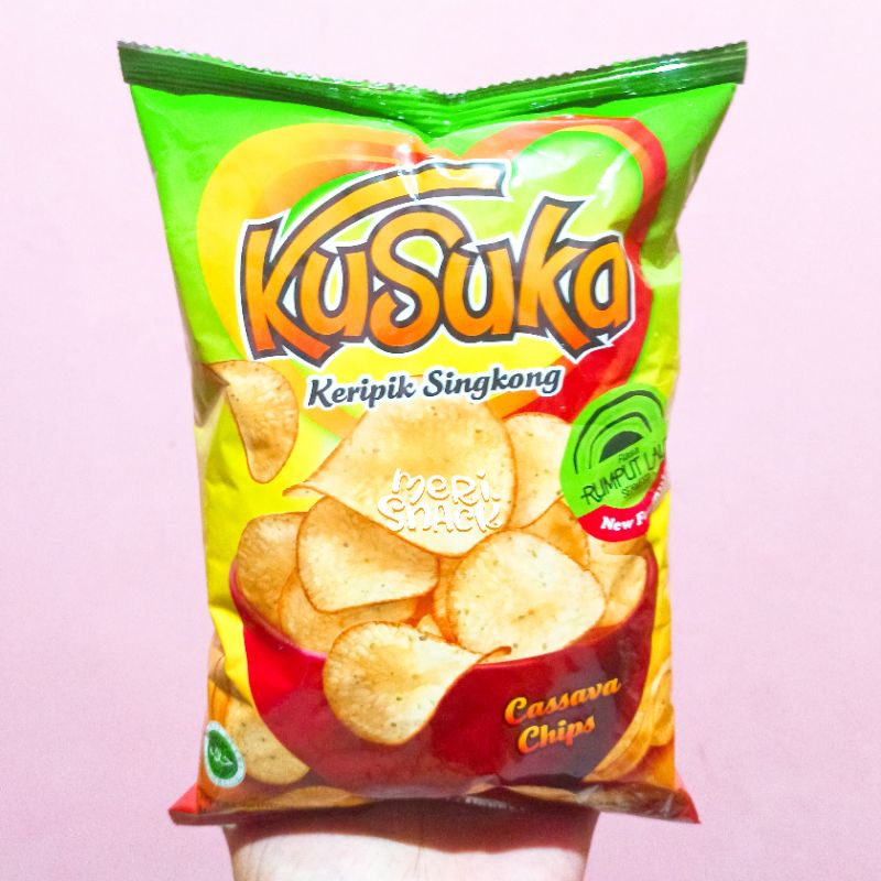 

Kusuka Keripik Singkong Rasa Rumput Laut 60gr