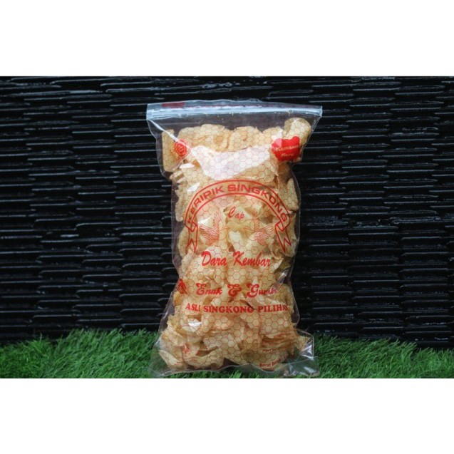 

Keripik Singkong DARA KEMBAR | 500gr Zip-Pack