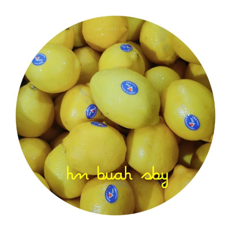 

Jeruk lemon import 1000 gr