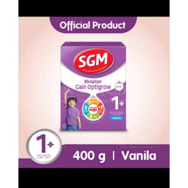 Susu SGM GAIN OPTIGROW 1+