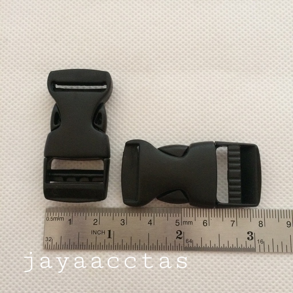 KUNCI SODOK TAS 2.0 CM PLASTIK BUCKLE PP