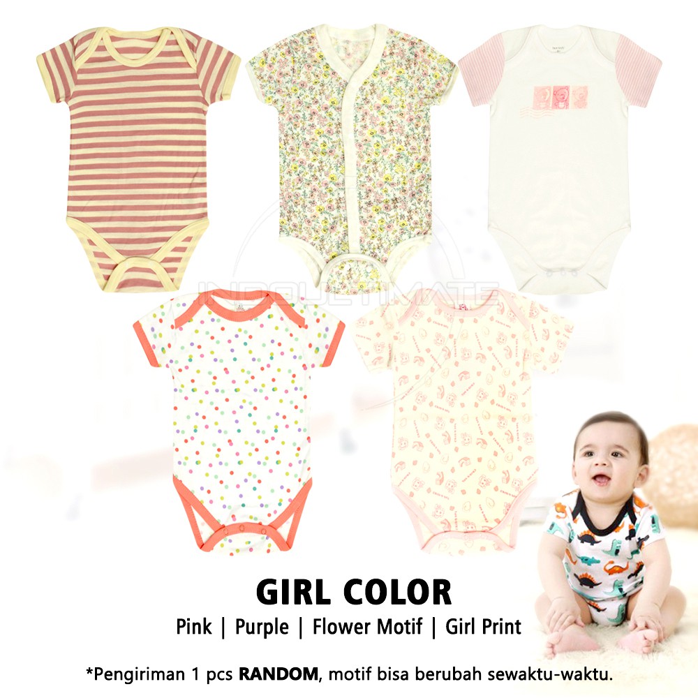 100% COTTON Jumsuit Bayi Baju Bayi Jumper Bayi Motif Baju santai Bayi Pakaian Bayi BC-0210