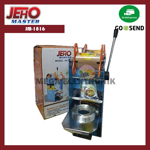 Jeho Master JM-1816 Alat Press Gelas Plastik Cup Sealer