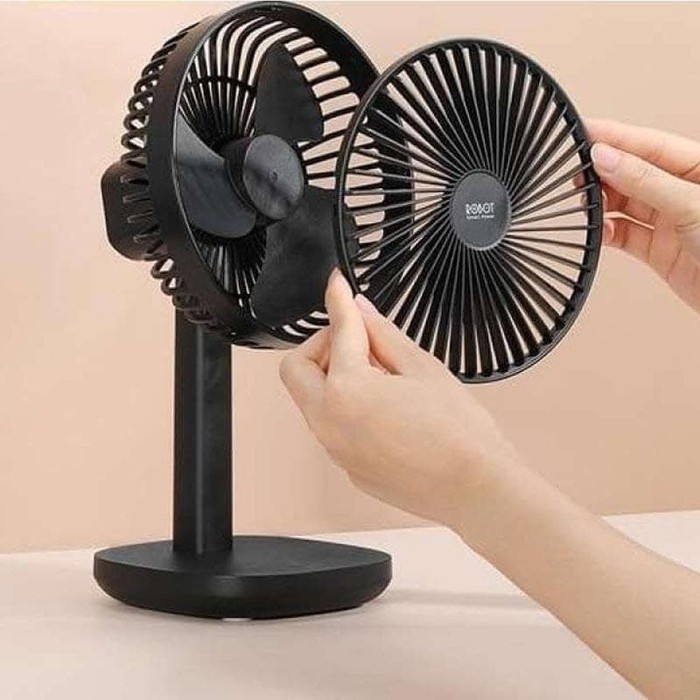 NA - Kipas Portable Dekstop Table Fan Rotary 6 inchi 4000 mAh bf12