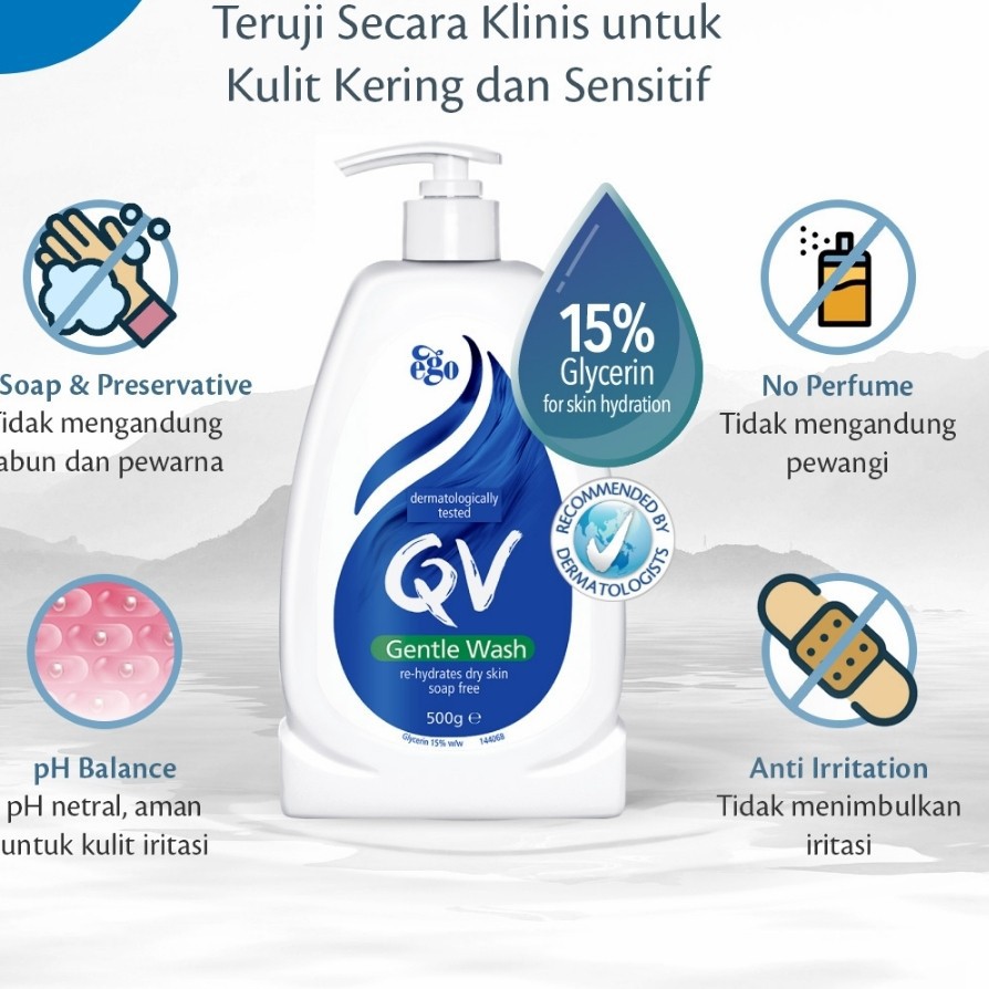 ★ BB ★ QV Gentle Wash 250gr - 500gr